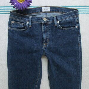 HUDSON Jeans Size 27 Nico Super Skinny Dark Blue Denim